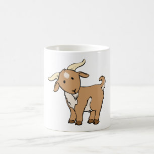 Niedliche Cartoon-Ziege Tasse