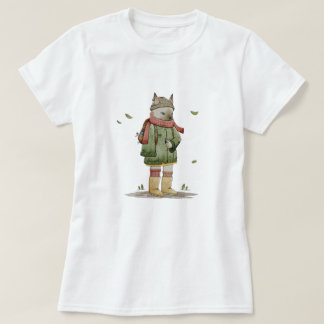 Niedliche Cat Design Illustration - T - Shirt