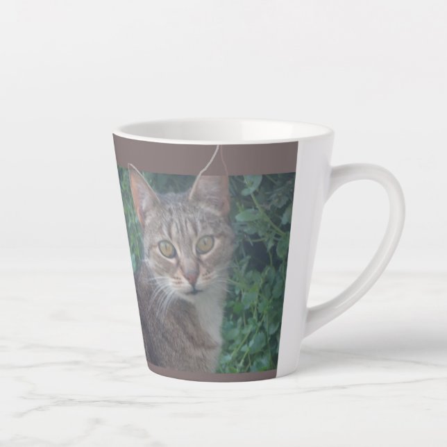 Niedliche Cat Design Latte-Tasse Milchtasse (Rechts)
