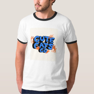 NIEDLICHE CAT GO T-Shirt