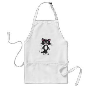 NIEDLICHE CAT KITCHEN-SCHÜRZE SCHÜRZE