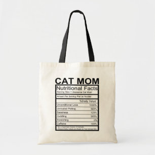 Niedliche Cat Mama Kitten Black Kitty Crazy Cat La Tragetasche