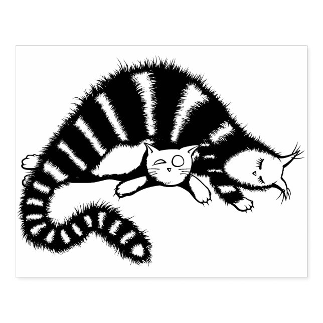 Niedliche Cat Mama Liebe Gummistempel (Prägung)