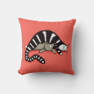 Niedliche Cat Mama Liebe Kissen