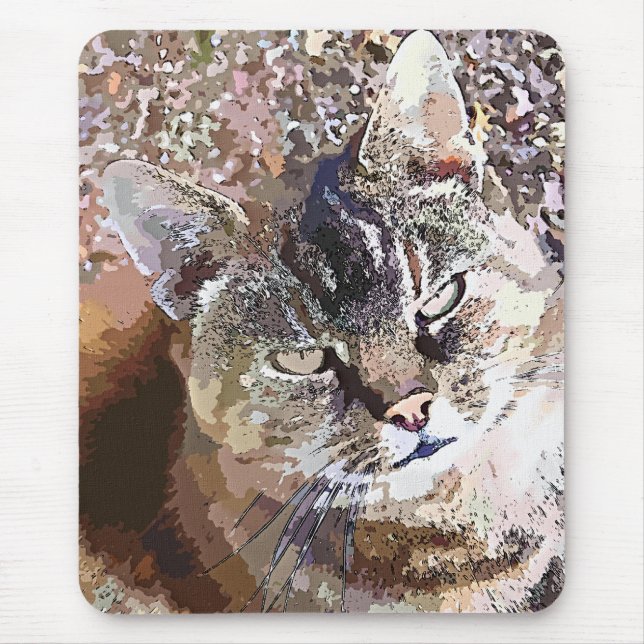 NIEDLICHE CAT MOUSEPAD (Vorne)