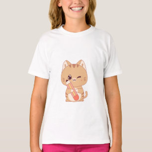 NIEDLICHE CAT STUDENT-KATZKATZLOVERE - DESIGN T-Shirt