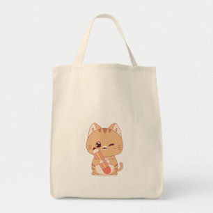 NIEDLICHE CAT STUDENT-KATZKATZLOVERE - DESIGN TRAGETASCHE
