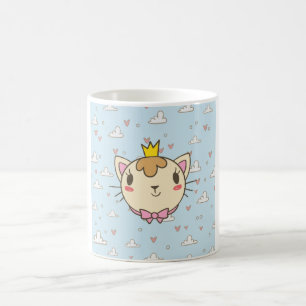 Niedliche Cat-Tasse - Purr-fein-süßer Trinkbehälte Kaffeetasse
