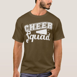 Niedliche Cheerleader Art Women Girls Cheer Squad T-Shirt