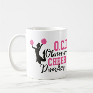 Niedliche Cheerleaderin, Cheerleader-Gruppe, Cheer Kaffeetasse