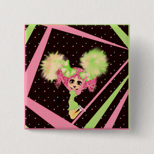 Niedliche Chefredakteure Geschenke personalisiert Button