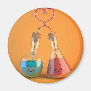Niedliche Chemie Magnet