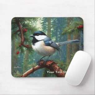 Niedliche Chickadee Mousepad