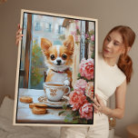 Niedliche Chihuahua Art Print in French Café Leinwanddruck<br><div class="desc">Lassen Sie Ihre Küchendekoration mit diesem bezaubernden Chihuahua-Kunstdruck auf der Leinwand noch weiter aufblähen! Ideal für Chihuahua-Mütter und Hundeliebhaber, diese farbenfrohe Abbildung eines Chihuahua in einem Pariser Café erfasst die süße Persönlichkeit Ihres Lieblings-kleinen Junges. Von spielerischen Skizzen bis hin zu lebendigen Gemälden finden Sie die ideale Wandkunst, um jeden Raum...</div>