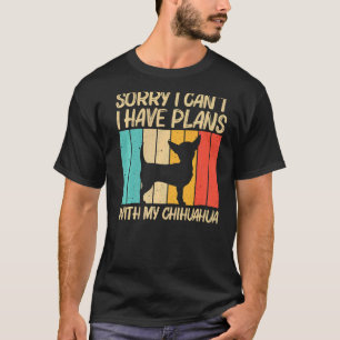 Niedliche Chihuahua für Männer Chihuahua Haustier  T-Shirt