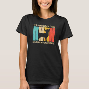 Niedliche Chihuahua für Männer Chihuahua Haustier T-Shirt
