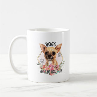 Niedliche Chihuahua-Liebe Kaffeetasse