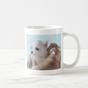 Niedliche Chihuahuawelpen Tasse