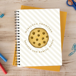 Niedliche Chocolate Chip Cookies Notizbuch