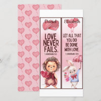 Niedliche Christliche Liebe Bibel Verse Kinder Les