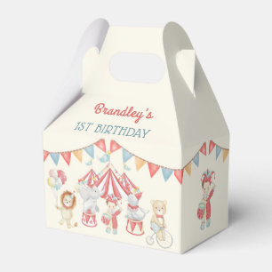 Niedliche Circus Karneval Geburtstagsfeier Geschenkschachtel