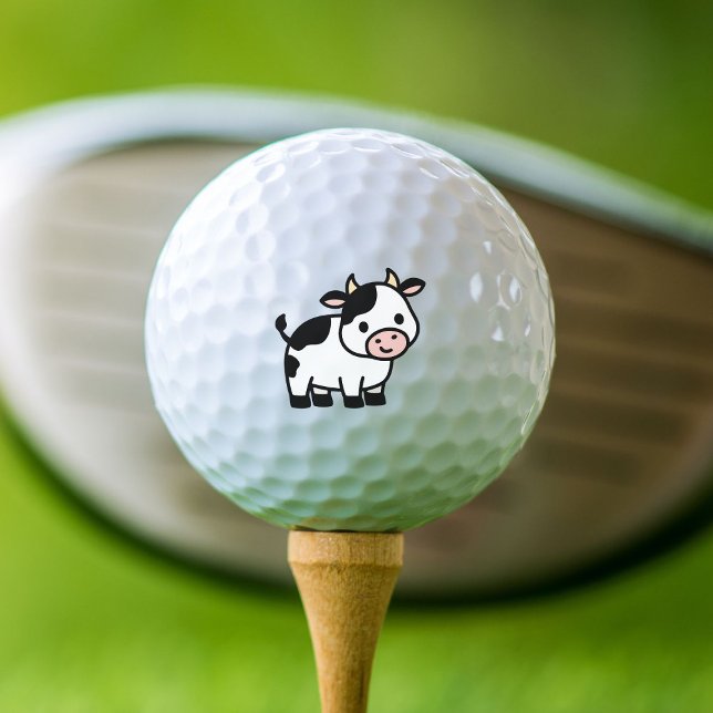 Niedliche Clipart Cow Golfball (Von Creator hochgeladen)
