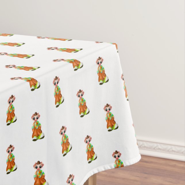 Niedliche Clowntablette Tischdecke (Beispiel)