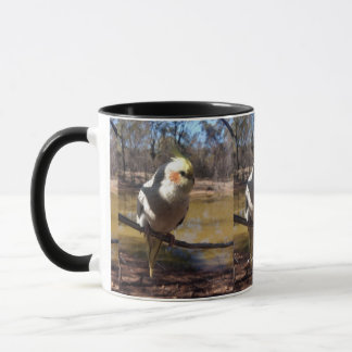 Niedliche Cockatiel-Tasse Tasse