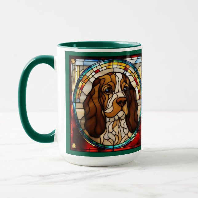 Niedliche Cocker Spaniel Kaffeetasse (Links)