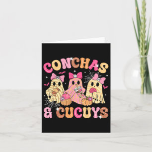 Niedliche Conchas and Cucuys Ghost Funny mexikanis Karte