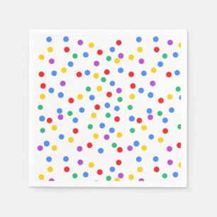 Niedliche Confetti Dots Serviette