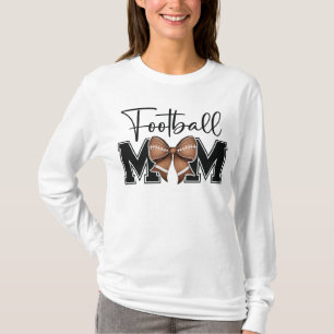 Niedliche Coquette Football-Mama T-Shirt