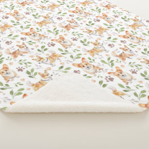 Niedliche Corgi-Hunde - Haustiere Sherpadecke