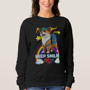 Niedliche Corgi Puppy-Backpack Baseballkappe BEHAL Sweatshirt