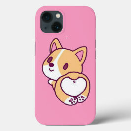 Niedliche Corgi Puppy-Liebe Case-Mate iPhone Hülle