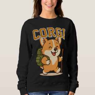 Niedliche Corgi Unisex Man Kleidung schmücken Sweatshirt