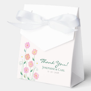 Niedliche Country Daisies Floral Gastgeschenk Hoch Geschenkschachtel