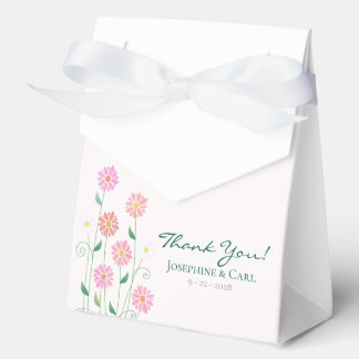 Niedliche Country Daisies Floral Gastgeschenk Hoch Geschenkschachtel