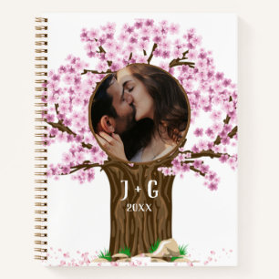Niedliche Couple Custom Foto Journals Notizbuch