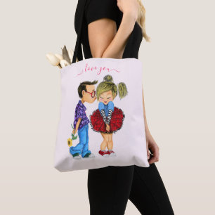 Niedliche Couple Tot Bag - I Liebe You