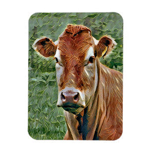 NIEDLICHE COW MAGNET
