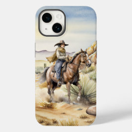 niedliche Cowgirl Liebhaber Wüste Case-Mate iPhone 14 Hülle