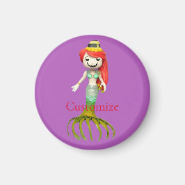 Niedliche Creepy Mermaid Hexe Thunder_Cove Magnet