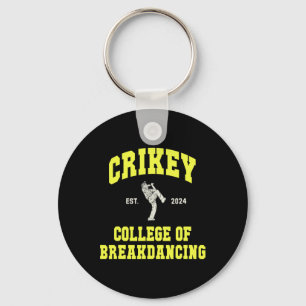 Niedliche Crikey-Uni des Breakdance Dan Schlüsselanhänger