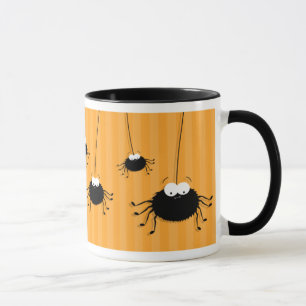 Niedliche Cuddly Halloween-Spinnen-Geschenk-Tasse Tasse
