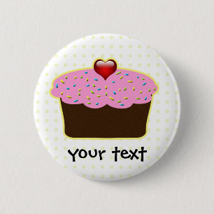 Niedliche Cupcakes Button