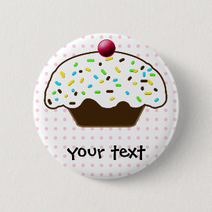 Niedliche Cupcakes Button