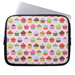 Niedliche Cupcakes Laptopschutzhülle