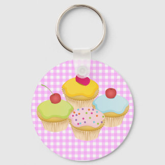 Niedliche Cupcakes Schlüsselanhänger
