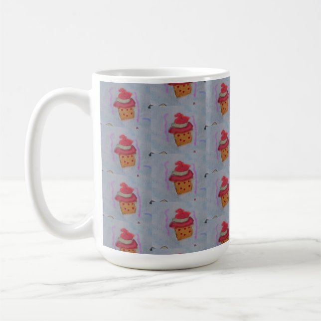 Niedliche Cupcakes-Tasse Kaffeetasse (Links)